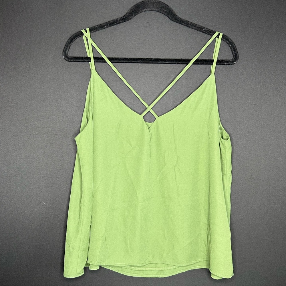 *3 for $20* Collection Pimkie Olive Green Fairy Spaghetti Strap Top - Size XL